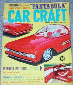 CAR CRAFT 1963 JAN - STURM, VAN DEVENTER, CUSTOMS